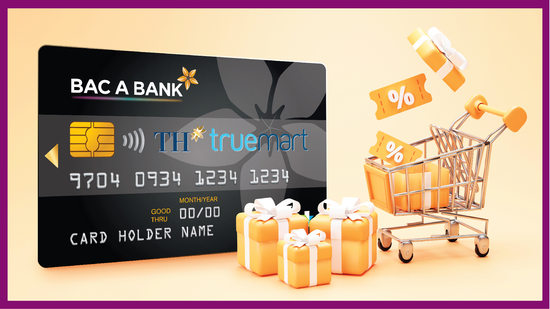 Thẻ ghi nợ BAC A BANK - TH truemart