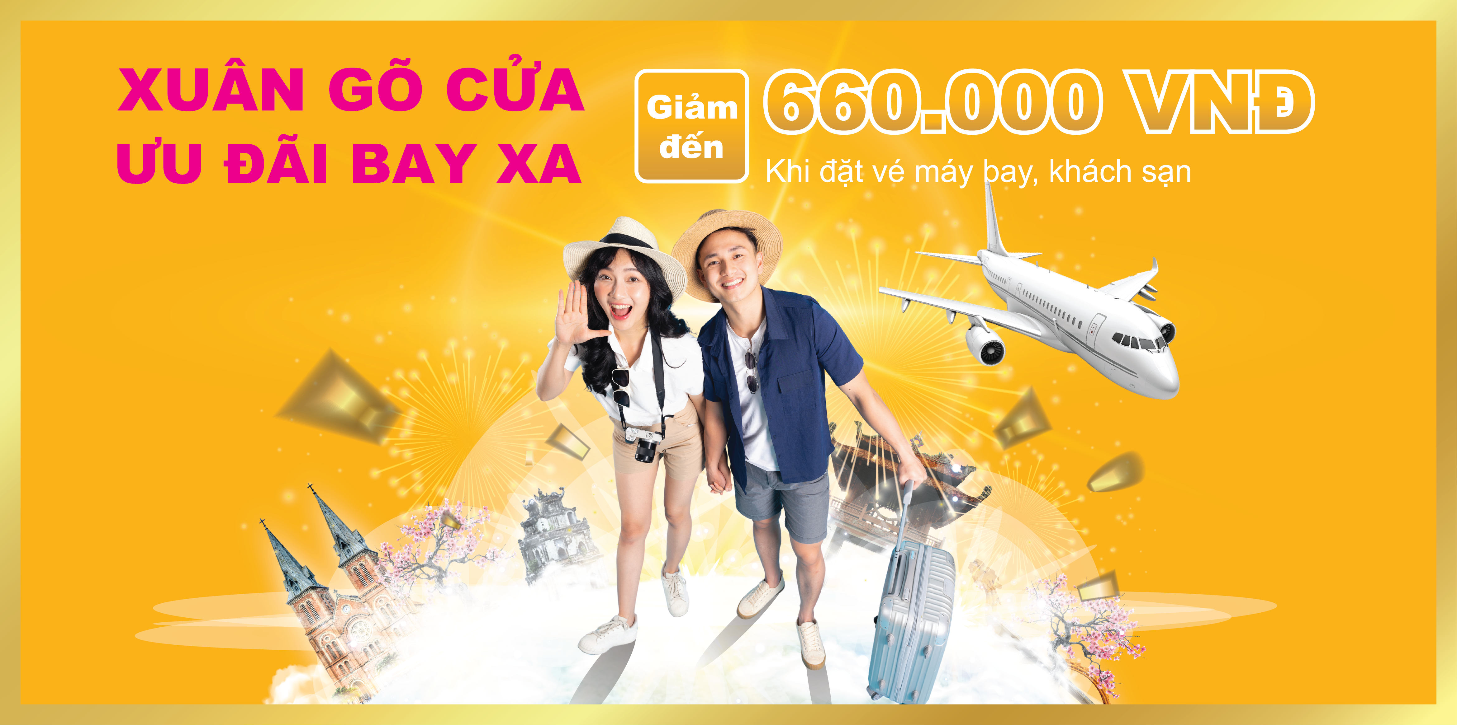 XUÂN GÕ CỬA, ƯU ĐÃI BAY XA CÙNG BAC A BANK